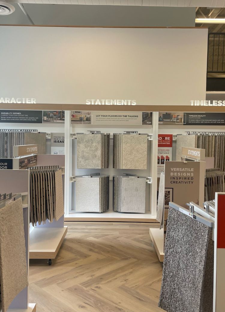 Flooring Canada Charlottetown interior showroom in PEI